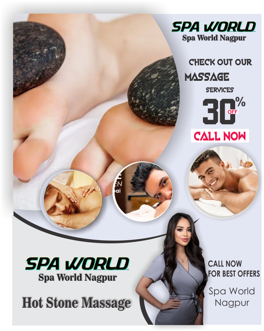 Hot Stone Massage in Somalwada Nagpur